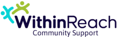 Community Support Logo Navy Font